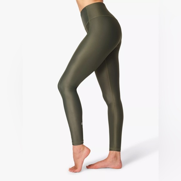 NEW Sweaty Betty Plus Size High Shine Compression Leggings Women’s XXL Green - Picture 5 of 13